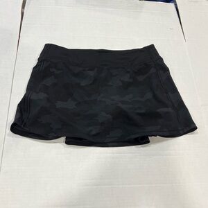 lululemon athletica Black Camo Skort